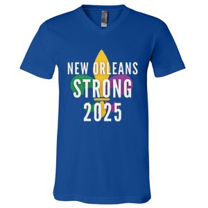 New Orleans Strong 2025 Unity V-Neck T-Shirt