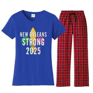 New Orleans Strong 2025 Unity Women's Flannel Pajama Set