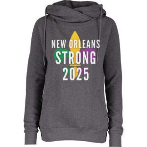 New Orleans Strong 2025 Unity Womens Funnel Neck Pullover Hood