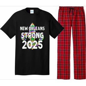 New Orleans Strong 2025 Nola Strong Tie Dye Style Pajama Set