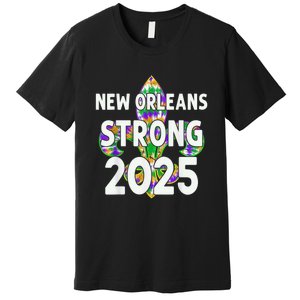 New Orleans Strong 2025 Nola Strong Tie Dye Style Premium T-Shirt