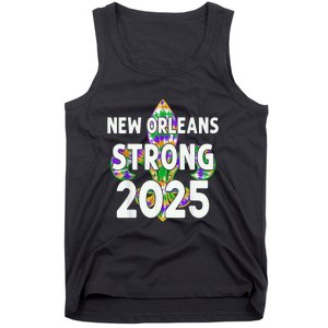 New Orleans Strong 2025 Nola Strong Tie Dye Style Tank Top