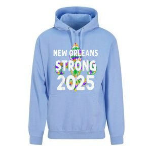 New Orleans Strong 2025 Nola Strong Tie Dye Style Unisex Surf Hoodie