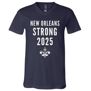 New Orleans Strong 2025 Unity V-Neck T-Shirt