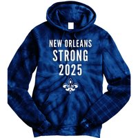 New Orleans Strong 2025 Unity Tie Dye Hoodie