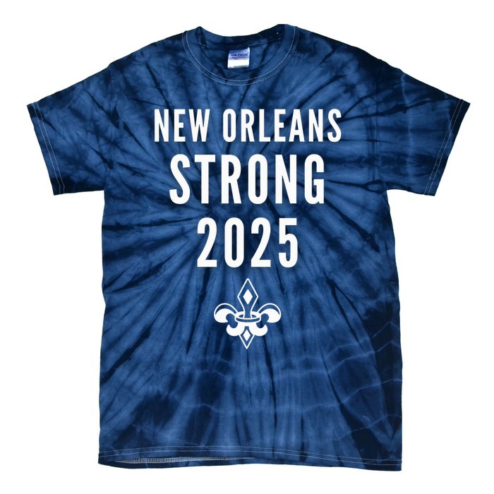 New Orleans Strong 2025 Unity Tie-Dye T-Shirt