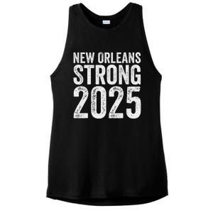 New Orleans Strong 2025 Women Unity Ladies PosiCharge Tri-Blend Wicking Tank