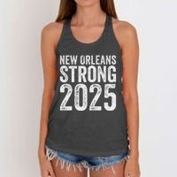 New Orleans Strong 2025 Women Unity Women's Knotted Racerback Tank