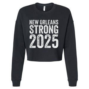 New Orleans Strong 2025 Women Unity Cropped Pullover Crew