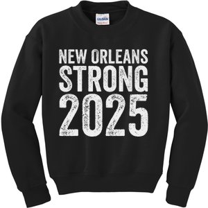 New Orleans Strong 2025 Women Unity Kids Sweatshirt