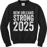 New Orleans Strong 2025 Women Unity Kids Sweatshirt