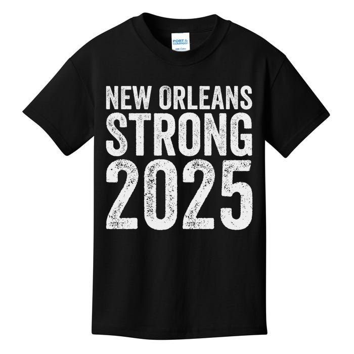 New Orleans Strong 2025 Women Unity Kids T-Shirt