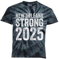 New Orleans Strong 2025 Women Unity Kids Tie-Dye T-Shirt