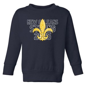 New Orleans Strong 2025 Unity Toddler Sweatshirt