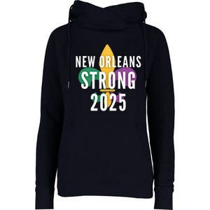 New Orleans Strong 2025 Unity Womens Funnel Neck Pullover Hood