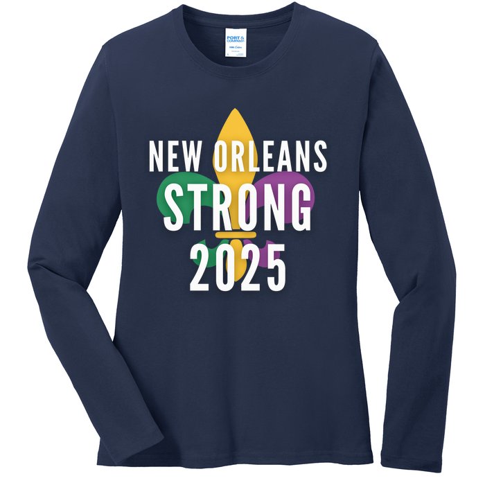 New Orleans Strong 2025 Unity Ladies Long Sleeve Shirt