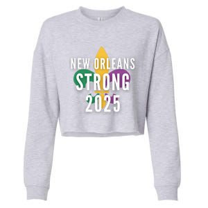 New Orleans Strong 2025 Unity Cropped Pullover Crew