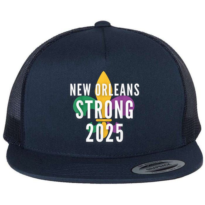 New Orleans Strong 2025 Unity Flat Bill Trucker Hat