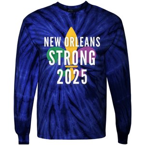 New Orleans Strong 2025 Unity Tie-Dye Long Sleeve Shirt