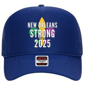 New Orleans Strong 2025 Unity High Crown Mesh Back Trucker Hat