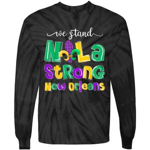 New Orleans Strong 2025 Tie-Dye Long Sleeve Shirt