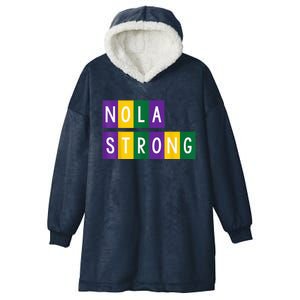 New Orleans Support Strong Hooded Wearable Blanket