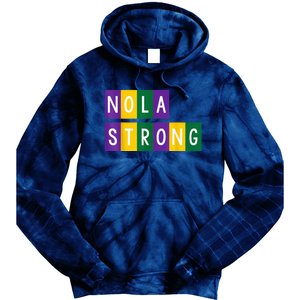 New Orleans Support Strong Tie Dye Hoodie