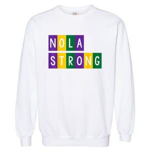 New Orleans Support Strong Garment-Dyed Sweatshirt