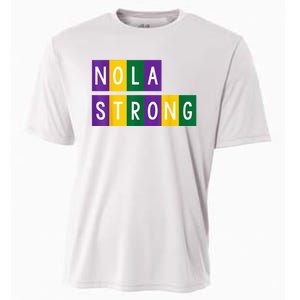 New Orleans Support Strong Cooling Performance Crew T-Shirt