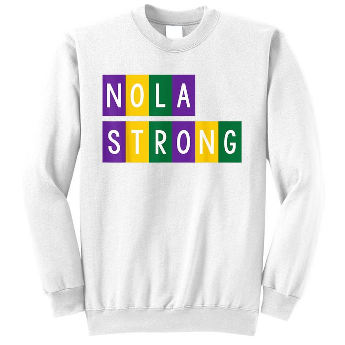 New Orleans Support Strong Sweatshirt