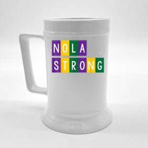 New Orleans Support Strong Beer Stein