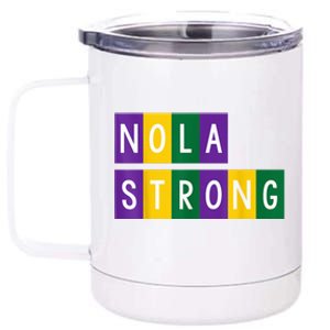 New Orleans Support Strong 12 oz Stainless Steel Tumbler Cup