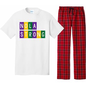 New Orleans Support Strong Pajama Set