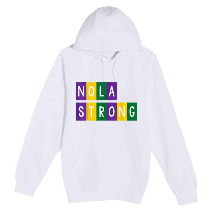 New Orleans Support Strong Premium Pullover Hoodie