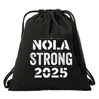 New Orleans Strong 2025. Nola Strong 2025. Unity 2025 Drawstring Bag