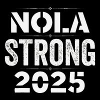 New Orleans Strong 2025. Nola Strong 2025. Unity 2025 Visor