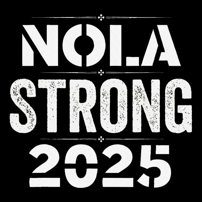 New Orleans Strong 2025. Nola Strong 2025. Unity 2025 Visor
