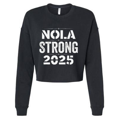 New Orleans Strong 2025. Nola Strong 2025. Unity 2025 Cropped Pullover Crew