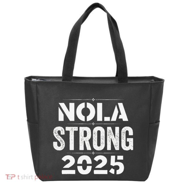 New Orleans Strong 2025. Nola Strong 2025. Unity 2025 Zip Tote Bag
