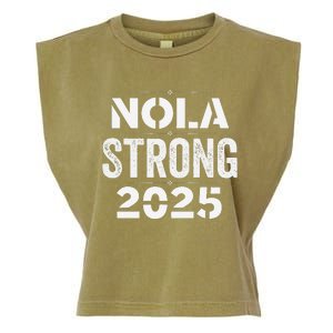 New Orleans Strong 2025. Nola Strong 2025. Unity 2025 Garment-Dyed Women's Muscle Tee