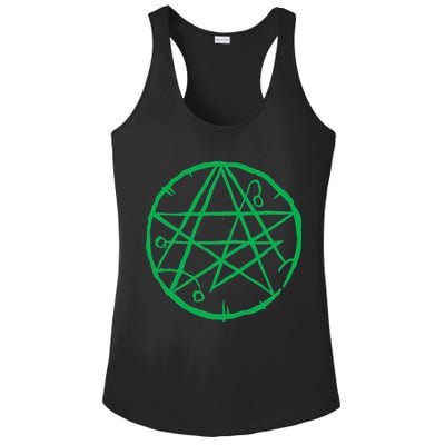 Necronomicon Occult Symbol Cosmic Horror Cthulhu Ladies PosiCharge Competitor Racerback Tank