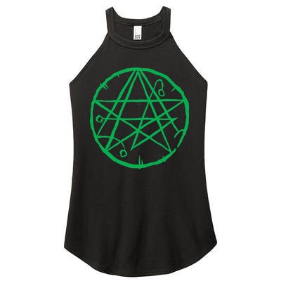 Necronomicon Occult Symbol Cosmic Horror Cthulhu Women's Perfect Tri Rocker Tank