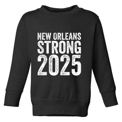 New Orleans Strong 2025 Toddler Sweatshirt