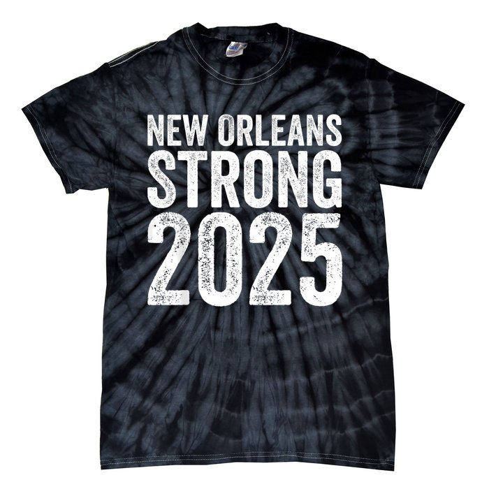 New Orleans Strong 2025 Tie-Dye T-Shirt