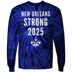 New Orleans Strong 2025 Unity Tie-Dye Long Sleeve Shirt