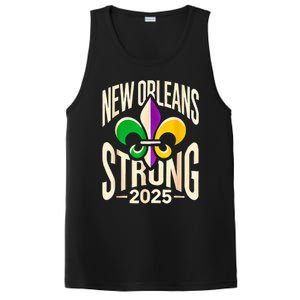 New Orleans Strong 2025 Nola Strong Support Fleur De Lis PosiCharge Competitor Tank