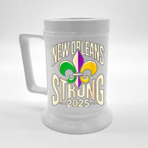 New Orleans Strong 2025 Nola Strong Support Fleur De Lis Beer Stein