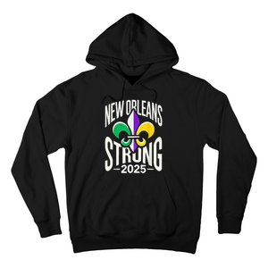 New Orleans Strong 2025 Support Fleurdelis For Nola Hoodie