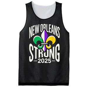 New Orleans Strong 2025 Support Fleurdelis For Nola Mesh Reversible Basketball Jersey Tank