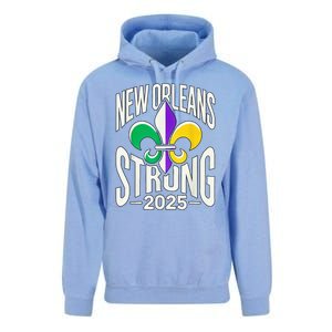 New Orleans Strong 2025 Support Fleurdelis For Nola Unisex Surf Hoodie